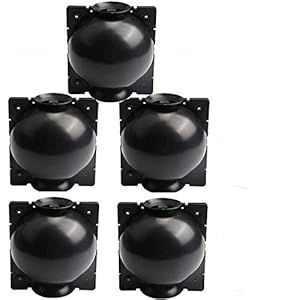 5 stks Plant Bijgestane Rooting Apparaat Hogedrukvoortplanting Ball Box Enten Plant Propagator Wroeten Kogelapparaten Bijgestaan Snijden Beworteling Plant voor Tuin Enten Beworteling Groeiende Fokken (M)