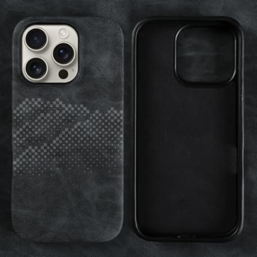 Coque iPhone 17 en cuir de luxe et rigide PC antichoc Élite