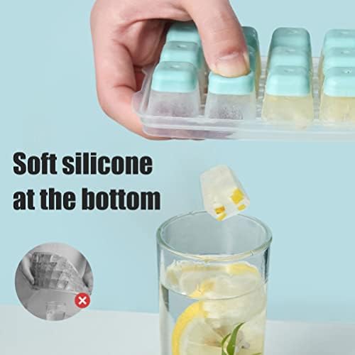 Bandeja para cubitos Aramox 24 cavidades silicona azul miniatura 9