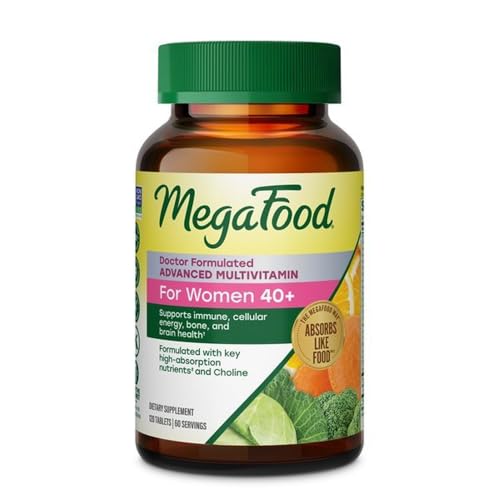 Best Multivitamin for Women Over 40 Perimenopause: Your Complete Guide to Hormonal Balance 5 MegaFood Advanced Multivitamin for Women 40+ Doctor Formulated, 120 Tablets