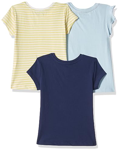 Image of Amazon Brand - Jam & Honey Girls Cotton Graphic Printed Half Sleeves T-Shirt | Regular Fit | Soft & Breathable | Age 9-16 Years (Available in Pack of 5 & Pack of 3)