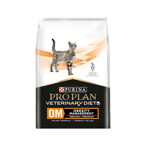PRO PLAN Veterinary Diets OM Ração Seca para Gatos Obesos 1,5kg