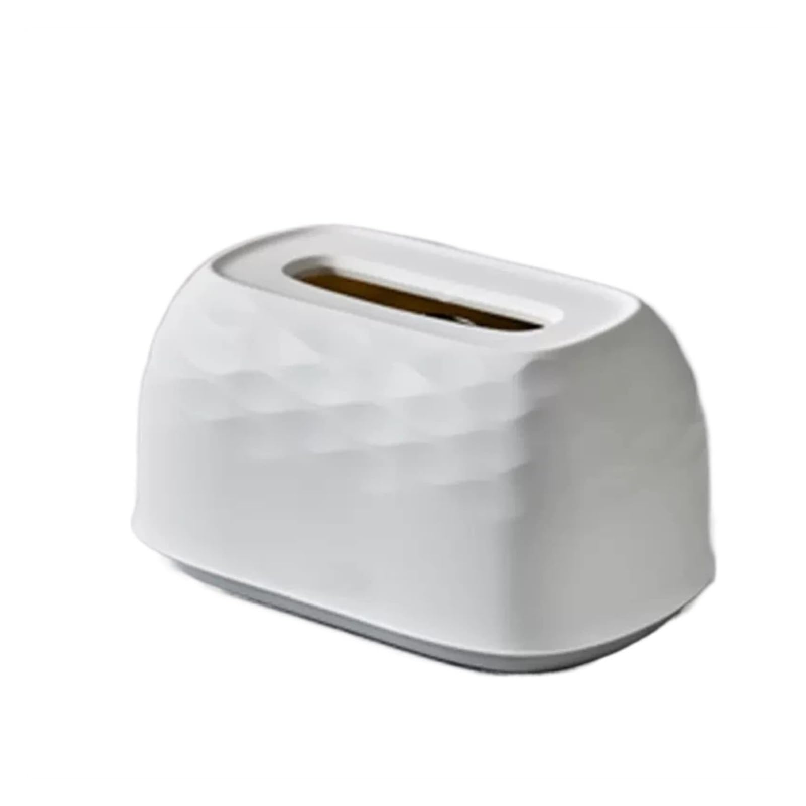 Boîte à mouchoirs rectangulaire en plastique déco pour distributeur de mouchoirs de salle de bain