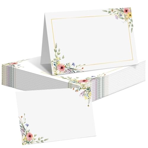 Cartes de lieu fleurs pour sublimer votre décor de table de fête