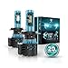 Glowteck LED Headlight Bulbs Conversion Kit - H4 (9003) Cree XHP50 Chip 12000 Lumens/Pair 68 Watt 6500 Kelvin 2 Year Warranty