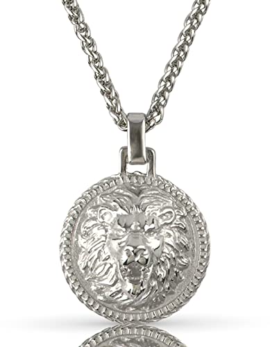 Pendentif pour homme Forge & Foundry en acier poli fait main