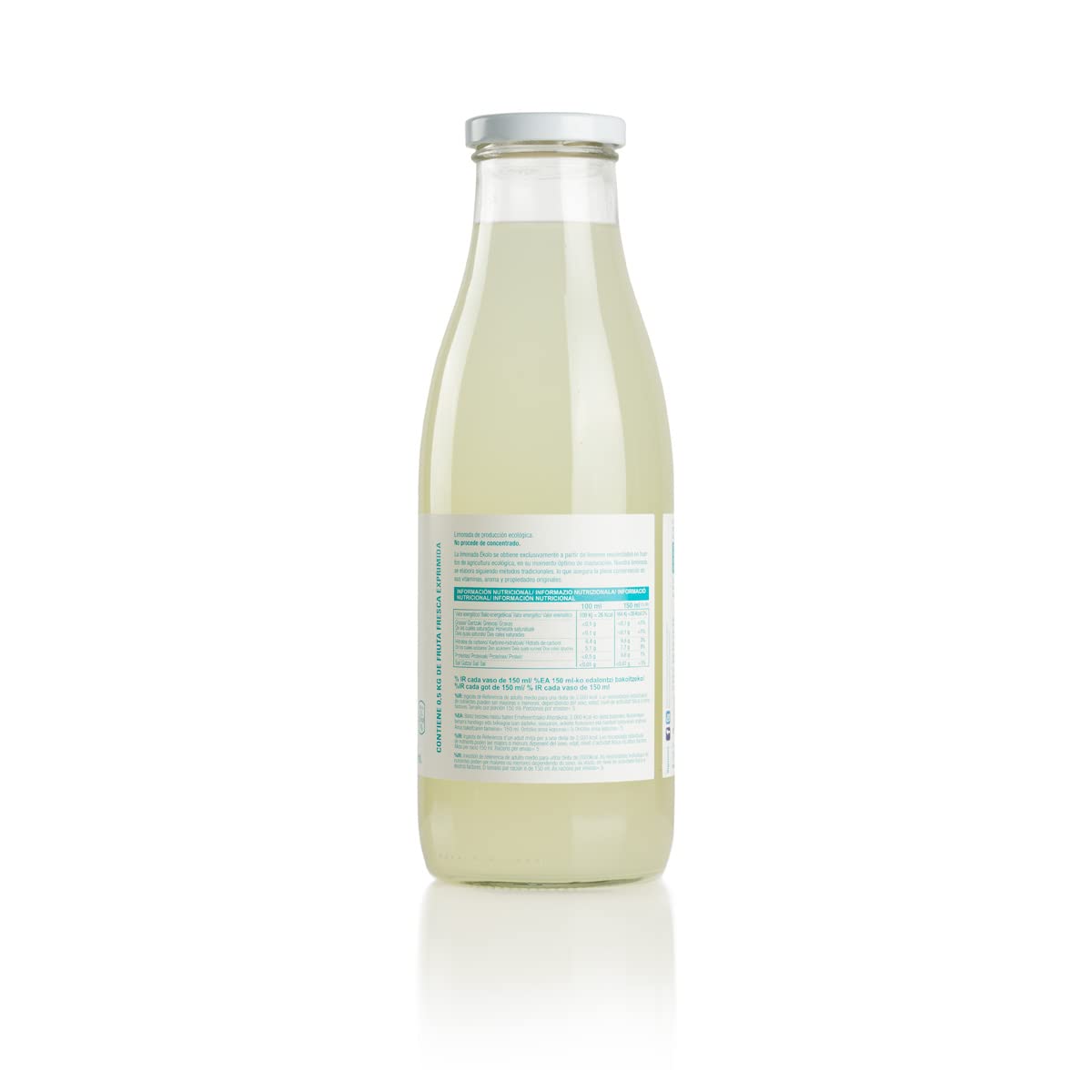 Ekolo Limonada Con Azúcar Ecológica, 6 Botellas * 750Ml 4500 ml