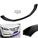SCITOO Front Lip Spoiler Splitter Chin Compatible with Universal Front Bumper Lip Body Kit Exterior Diffuser Matte Black