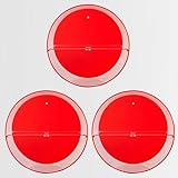 Contenu de l'emballage : 3 supports muraux en acrylique, qui peuvent être utilisés pour ranger les jouets quotidiens de votre bébé, et peuvent être bien assortis à la salle de jouets, garder la pièce bien rangée et répondre à vos besoins de rangement et de décoration