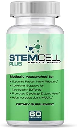 Stem Cell Plus - Help with Inflammation and Joint Pain- 100% Natural - Stimulate Tissue and Cell Regeneration (1)