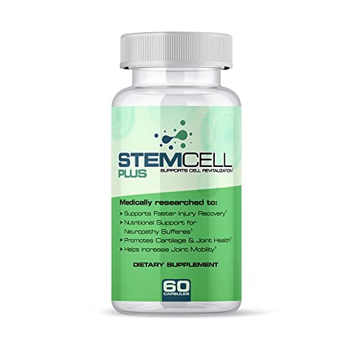 Stem Cell Plus - Help with Inflammation and Joint Pain- 100% Natural - Stimulate Tissue and Cell Regeneration (1)
