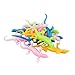 Toyvian Mini Juguetes de lagarto/Conjunto de Lagarto de Goma Juguete Blando