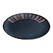 KUHN RIKON 32105 Assiette Engadine pour Fondue savoyarde Noir/Motifs dorés 20 cm