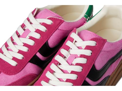 Steve Madden Women's Dodge Sneaker, Pink Multi, 8