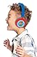 Lexibook, Paw Patrol, Stereo-Kopfhörer, kindersichere Lautstärke, klappbar und einstellbar, blau/rot, HP015PA