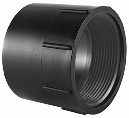Charlotte Pipe 3 in. Hub x 3 in. Dia. FPT Pipe Adapter