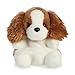 Aurora World Aurora, 33533, Palm Pals Lady Spaniel, 13cm, Peluche, Marrone e Bianco, Colore Brown & White