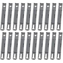 Front Windshield Molding Clip Protective Trim Fastener for Peugeot 308 3008 408 4008 508 5008 for Citroen C3 C4 C5 DS4 DS5, 20 Pieces 1622750180