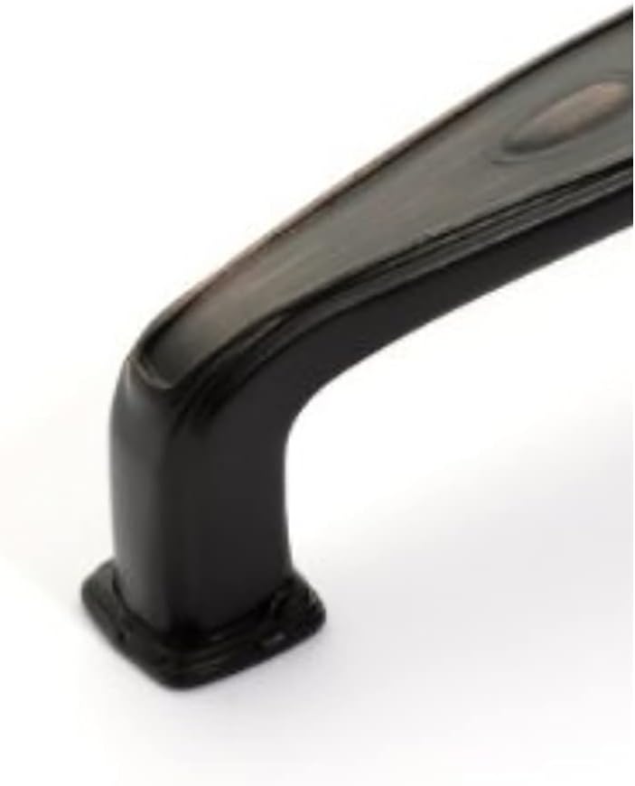 Dynasty Hardware P-81094-10B-25PK Cabinet Hardware 3-3/4-Inch Center to Center Pull, Oil Rubbed Bronze, 25-Pack