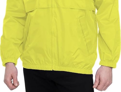 Image of AFC Men's Windbreaker Jacket Regular & Big & Tall S to 6X Water Resistant Coat