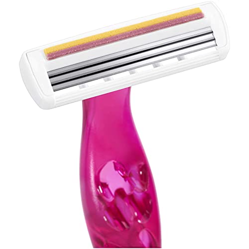 BIC Miss Soleil Rasierer Damen, 8 Einwegrasierer mit je 3 Klingen, mit Vitamin E für eine sanfte Rasur - Image 6