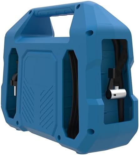 Bild 6 - Güde Kompressor Airpower Dual Drive 12/230V/5-tlg. (150 W, max. 8 bar, 20 l/min eff. Liefermenge, öl- und wartungsfrei, 12 Volt & 230 Volt Anschluss, LCD-Display, 0,6 m Druckluftschlauch & Zubehör)