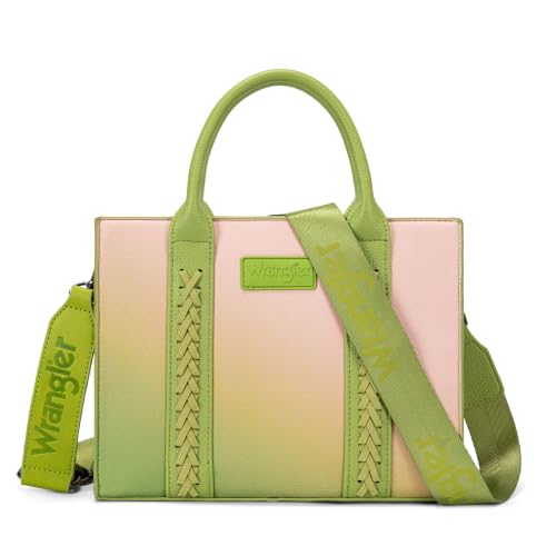 Image of Wrangler Tote Bag for Women Designer Satchel Handbags Top-handle Purses with Strap