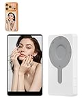 Magnetic Phone Vlog Selfie Monitor Screen,Back Camera Selfie Monitor with Bluetooth Remote Control,1080P Wireless Recording,for Selfie Vlog Live Broadcast,Compatible with iPhone and Android System