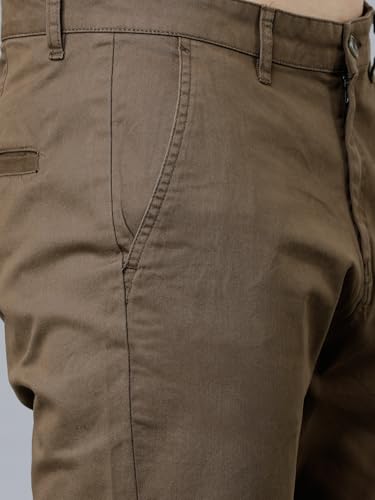 Image of Highlander Men's Tapered Fit Cargo Trousers| Stylish & Comfortable for Casual, Travel & Active Wear