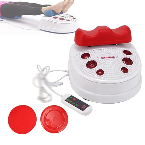 Fitness Blood Chi Machine, Swing Foot Massager, Multi-speed Massage, Rocking Mode and Vibration Mode, Portable Handle and Bottom Suction Cup Design, for General Aches and Pains, Work Fatigue