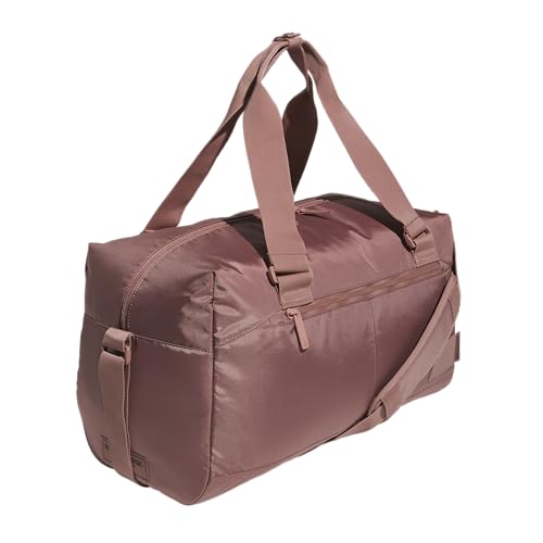 adidas Bolsa esportiva premium Lounge para viagens e academia, Rosa argila quente, One size, Bolsa esportiva premium Lounge para viagens e academia