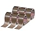 Produktbild tesapack 4280 PP Paketband im 6er Pack - Universal Klebeband zum Verpacken von Paketen und Kartons - braun - 6 Rollen je 66 m x 50 mm