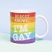 Produktbild Grindstore Kaffeebecher Nobody Knows I'm Gay Wärme wechselnde weiß