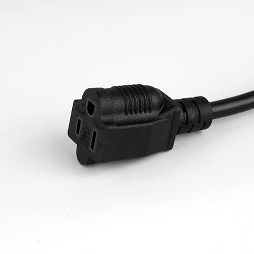 2-Pack 8Ft Extension Cord Outdoor 16 Awg Heavy Duty Power Cord 3 Prong Sjtw, Nema 5-15P To Nema 5-15R, Power Cable For Indoor And Outdoor Use, Etl Listed #TOP4