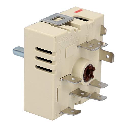 Zweikreis Energieregler Schalter rechtsdrehend für EGO 50.55021.100 5055021100 Herd Kochfeld