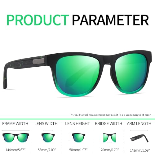 Men's Sunglasses Polarized Square Large Sun Glasses Trending Shades Fashion Sunnies Driving Fishing SY61193