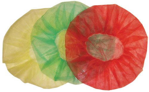 Liberty PolyGard SpunBonded Polypropylene Mediumweight Bouffant Cap, 24" Diameter, Blue (Case of 500)