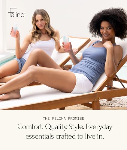 Image of Felina Reversible Cotton Womens Tank Top | 4-Pack