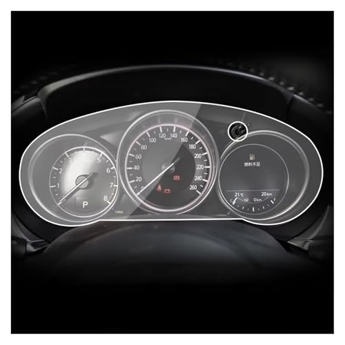 Écran contrôle central Mazda sans rayures grâce au film protection transparent