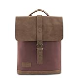 leder nevada rotbraun STILBEWUSST UNTERWEGS: Geeigneter Rucksack, Daypack, Backpack für die Uni, Schule, das Büro oder zum Reisen als Handgepäck/Reisegepäck