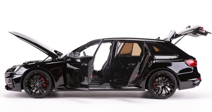 Amazon | AUTOkol 1/18 2022 アウディ AUDI RS4 黒69 | ミニカー・ダイ 