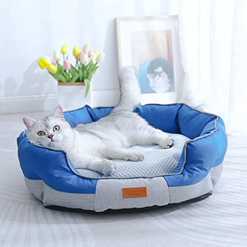 image for Yotruth Small Dog Cooling Bed & Cat Cooling Bed, Round Pet Beds for In