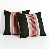 Sorra Home Pendleton Knife Edge Set of 2 Decorative Outdoor Pillow, 18 in,...