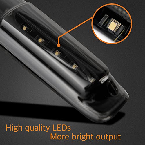 Image of Third 3rd Brake Light, LED High Mount Stop Light for 1999-2007 Chevy Silverado GMC Sierra 1500 2500 3500 HD Classic, Rear Center Cab Roof Tail Cargo Lamp, Smoke Lens