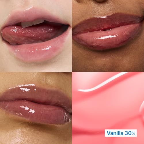 fwee 3D Voluming Gloss 30% (Sheer) | Vanilla 30% l High Shine, Non-Sticky Lip Gloss for Makeup | Long-Lasting, Moisturizing Gel Formula | 30%, 70% Pigment Options | 5.3g