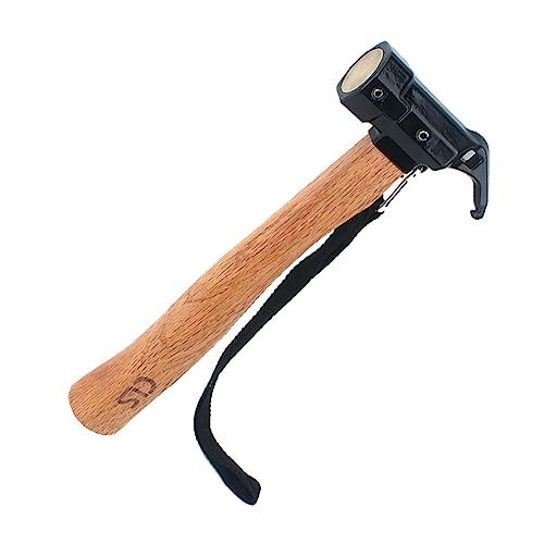 LALAFINA 1pc Hammer Tool for Tent Nails Multi Functional Outdoor Plier with Claw Lightweight and Durable Camping Hammer for Hiking Daily Use and Emergency Escape