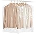 Funda de Ropa para Armario 30 Piezas Cubierta de Polvo para Ropa Plástico Transparente Bolsas a Prueba de Polvo para Camisas Disfraces Abrigos 60 x 90 cm