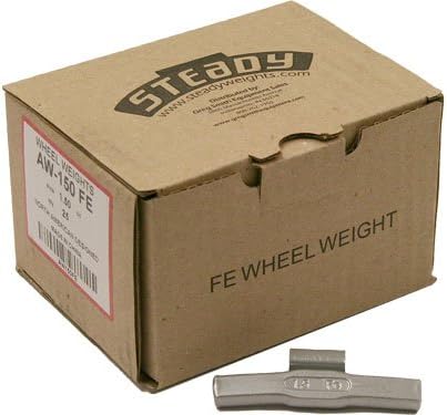 Box of 25 Coated AW Wheel Weights 1.5 ounce