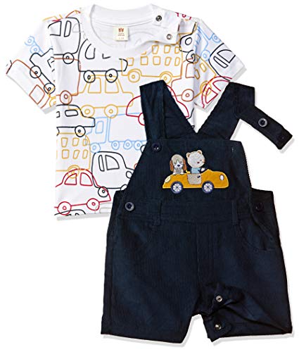 Image of Baby-Girl's Regular fit Dungaree