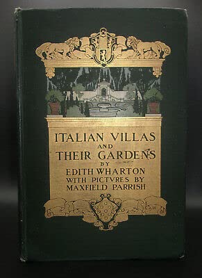 Rare E. Wharton ITALIAN VILLAS & THEIR GARDENS ... B09XKJG2TL Book Cover